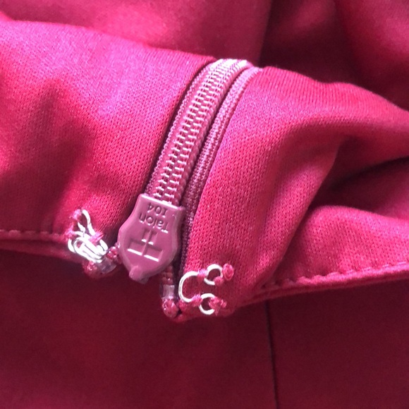 Red One Shoulder Cocktail Dress - Picture 5 of 7